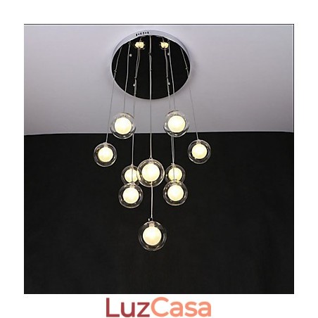 Lâmpadas e lanternas simples e modernas