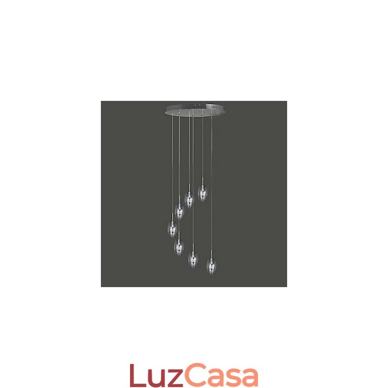 Moderno Contemporâneo Tradicional Clássico Tambor Cromado Metal Pendente Luz
