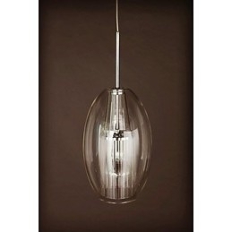 Moderno Contemporâneo Tradicional Clássico Tambor Cromado Metal Pendente Luz