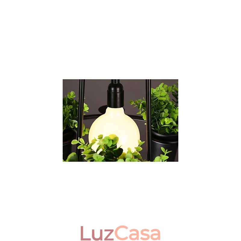Luminária pendente de design decorativo contemporâneo moderno (não inclui plantas)