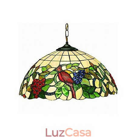 Uvas e pássaros 2 luzes Pendente Light Uvas e pássaros 2 luzes Pendente Light
