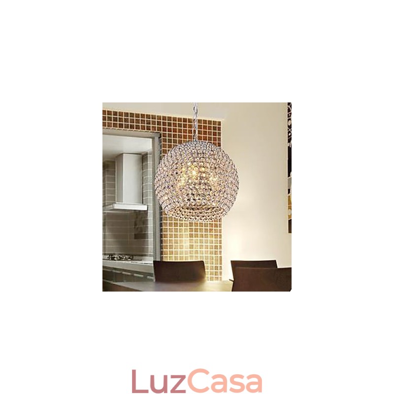Contratado e contemporâneo Creative Arts K9 Crystal Meals Chandelier
