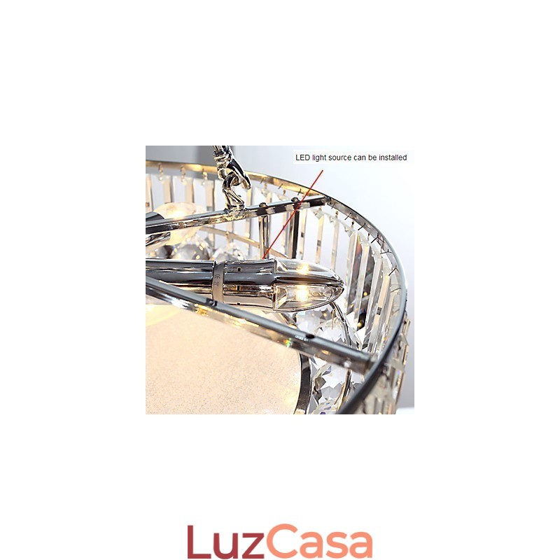 Luminárias pendentes Cristal Moderno Contemporâneo Vidro