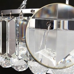 Luminárias pendentes Cristal Moderno Contemporâneo Vidro