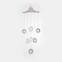 Luminária pendente de 63 W Iluminação decorativa moderna para casa