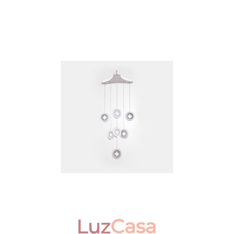 Luminária pendente de 63 W Iluminação decorativa moderna para casa