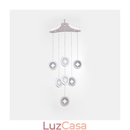 Luminária pendente de 63 W Iluminação decorativa moderna para casa Luminária pendente de 63 W Iluminação decorativa moderna para casa
