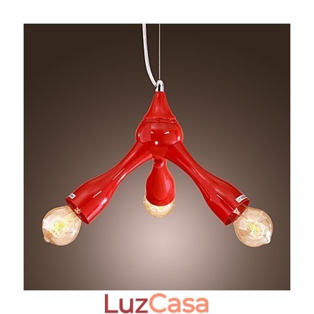 Luminária de teto com 3 luzes Luminária de teto com 3 luzes