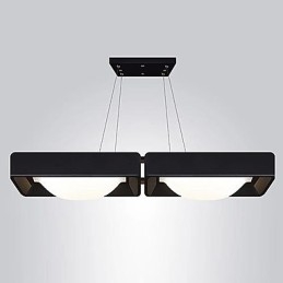Luminárias pendentes 2 luzes modernas simples artísticas