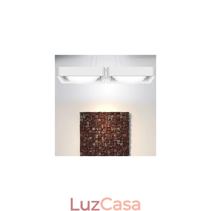 Luminárias pendentes 2 luzes modernas simples artísticas