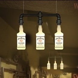 Garrafa de vidro de shopping Garrafa Droplight