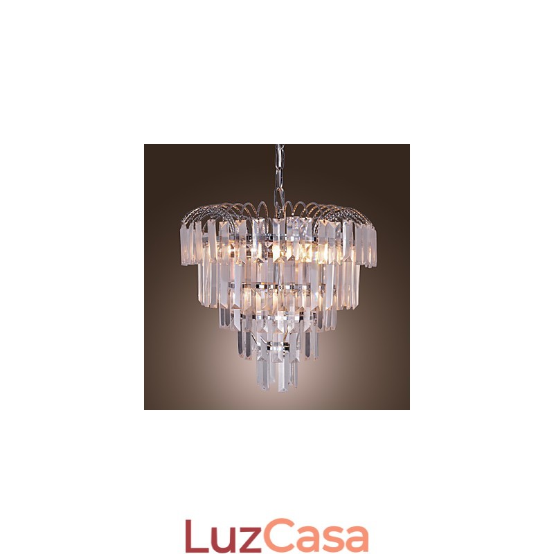 Lustre de Cristal Luxuriante