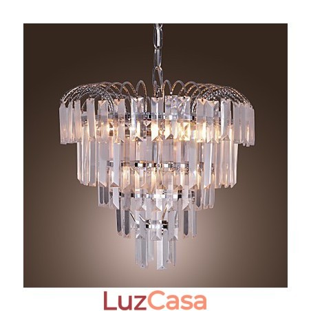 Lustre de Cristal Luxuriante Lustre de Cristal Luxuriante