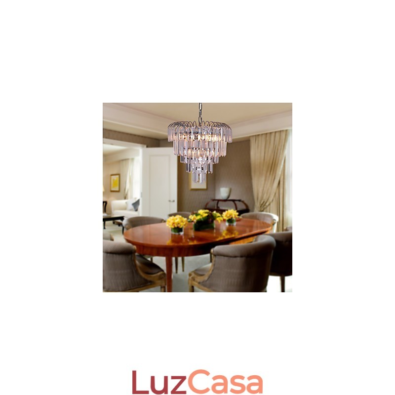 Lustre de Cristal Luxuriante