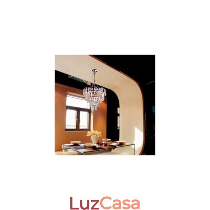 Lustre de Cristal Luxuriante
