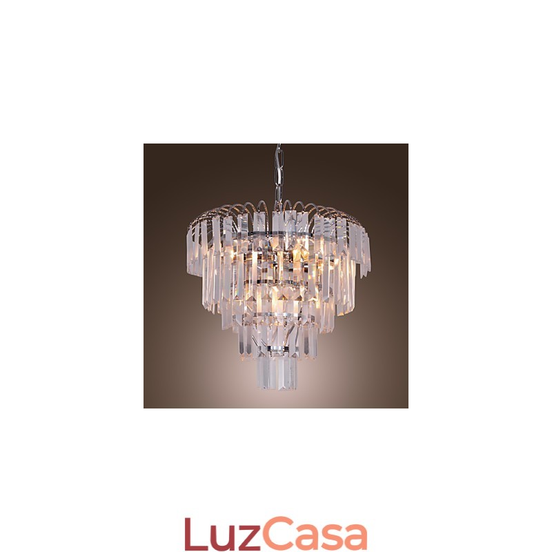 Lustre de Cristal Luxuriante