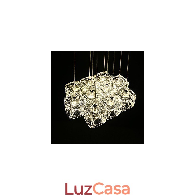 Lâmpadas de vidro Moderno Minimalista Moda Arte