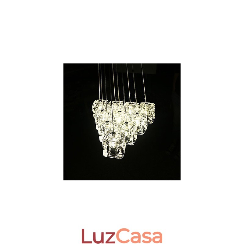 Lâmpadas de vidro Moderno Minimalista Moda Arte