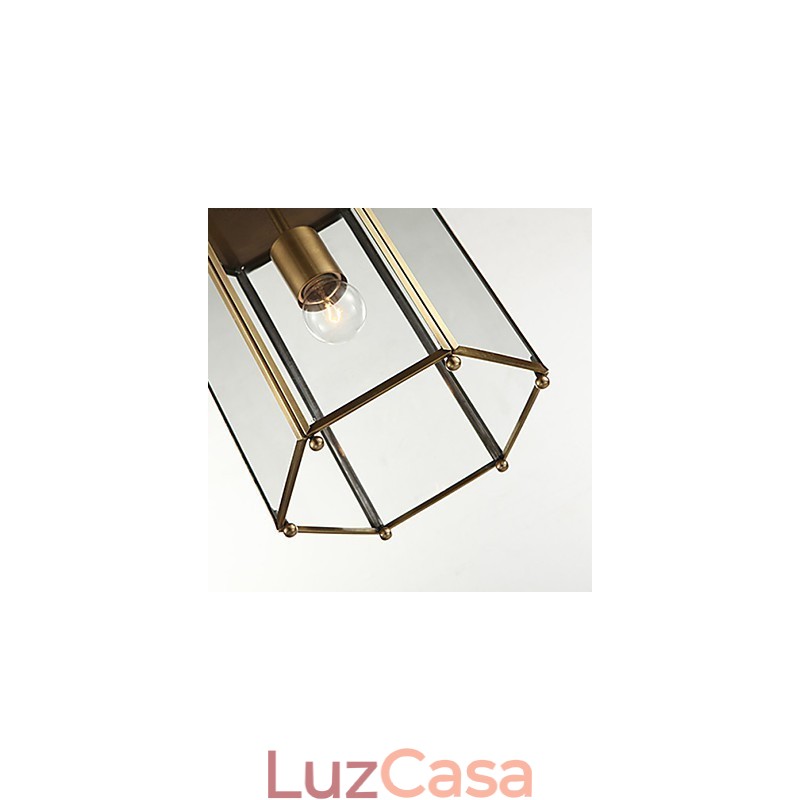 Luminárias pendentes Cristal Mini Estilo Tradicional Clássico Metal