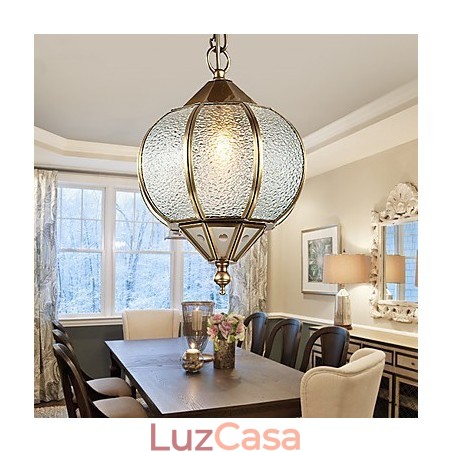 Luminárias pendentes Cristal Mini Estilo Tradicional Clássico Metal Luminárias pendentes Cristal Mini Estilo Tradicional Clássico Metal
