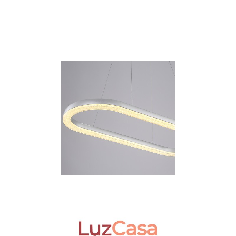 Luminárias pendentes modernas contemporâneas de alumínio