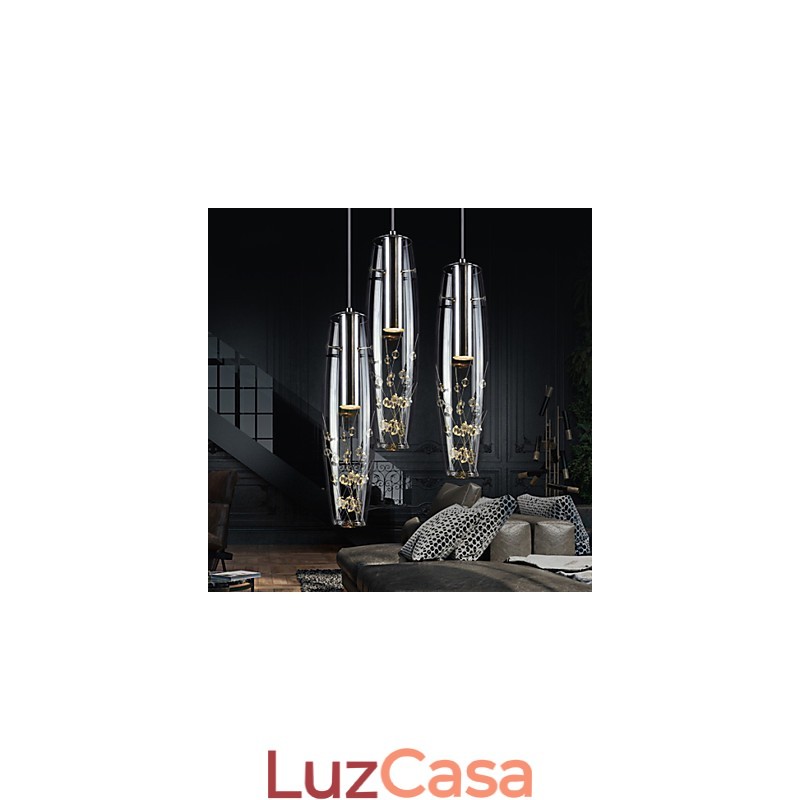 Mini estilo contemporâneo moderno luminária pendente de metal galvanizado para crianças