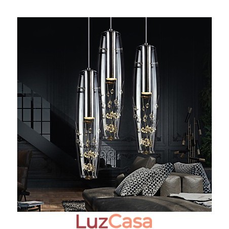 Mini estilo contemporâneo moderno luminária pendente de metal galvanizado para crianças