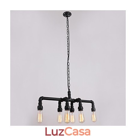 Cachimbo de água Retro Plating Light Painting Pendant Cachimbo de água Retro Plating Light Painting Pendant