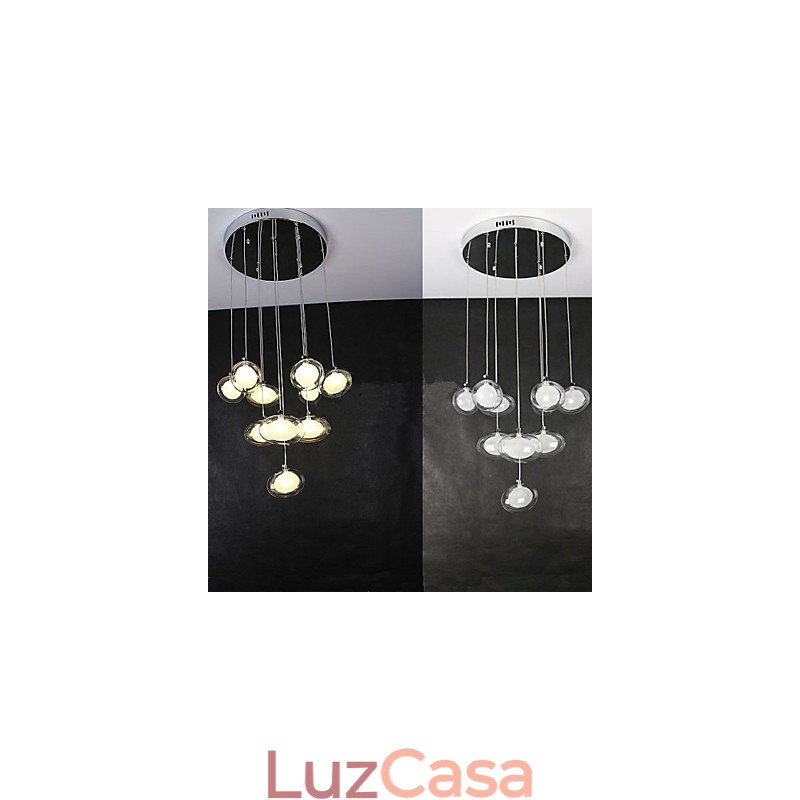 Lâmpadas e lanternas simples e modernas