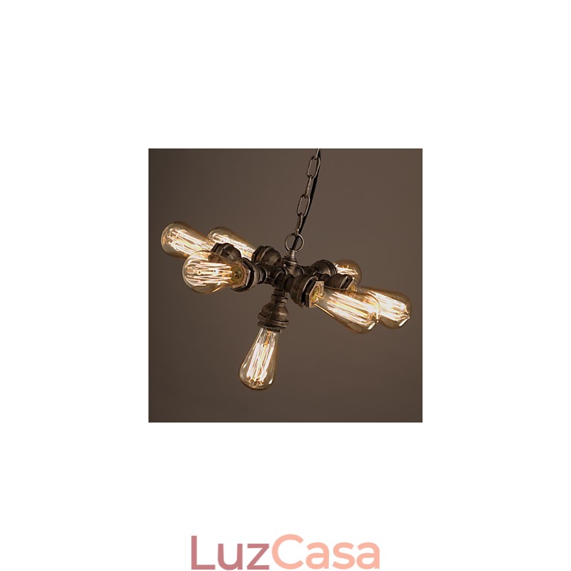 Luminárias pendentes estilo mini tradicional clássico metal