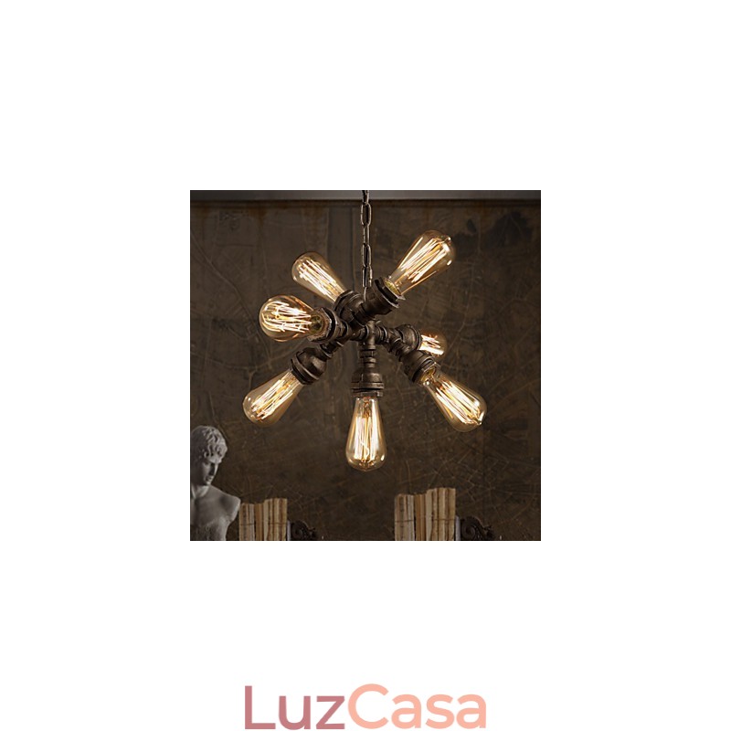 Luminárias pendentes estilo mini tradicional clássico metal