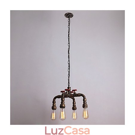 Cachimbo de água Retro 4Light Pintura Pingente Cachimbo de água Retro 4Light Pintura Pingente