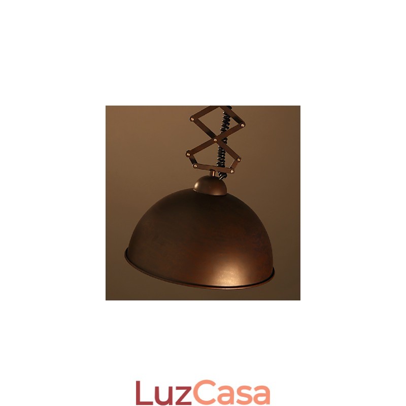 Abajur de ferro forjado preto flexível lustre industrial armazém café tampa abajur lustre
