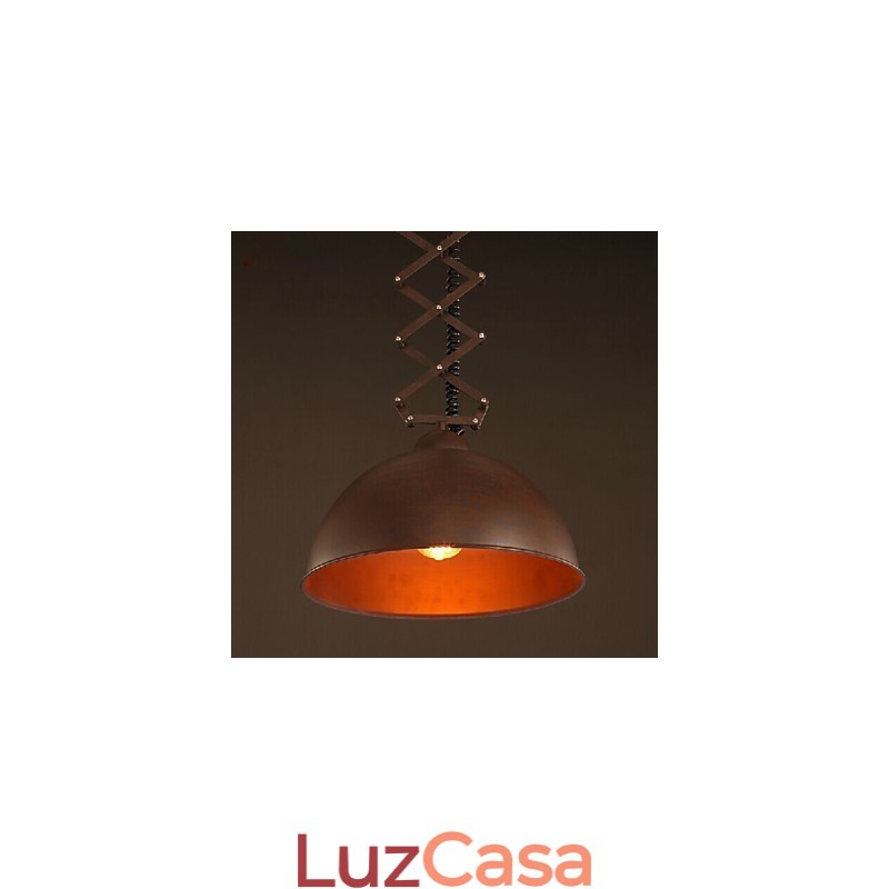 Abajur de ferro forjado preto flexível lustre industrial armazém café tampa abajur lustre