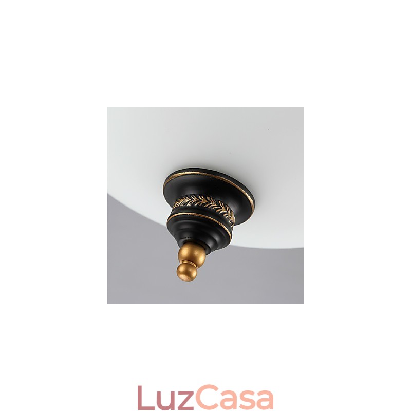 Lustre de metal galvanizado estilo mini contemporâneo moderno