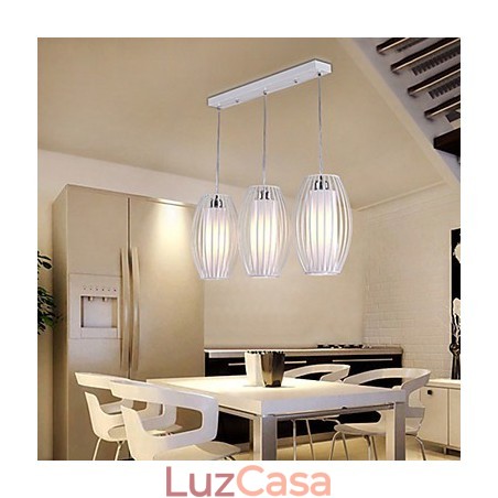 Luminárias pendentes modernas contemporâneas de metal Luminárias pendentes modernas contemporâneas de metal