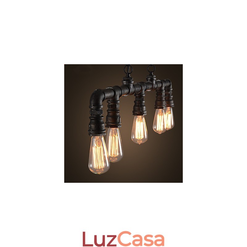 Luminárias pendentes estilo mini tradicional clássico metal