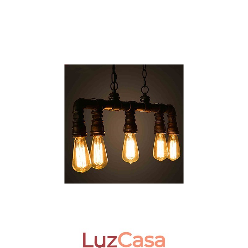 Luminárias pendentes estilo mini tradicional clássico metal