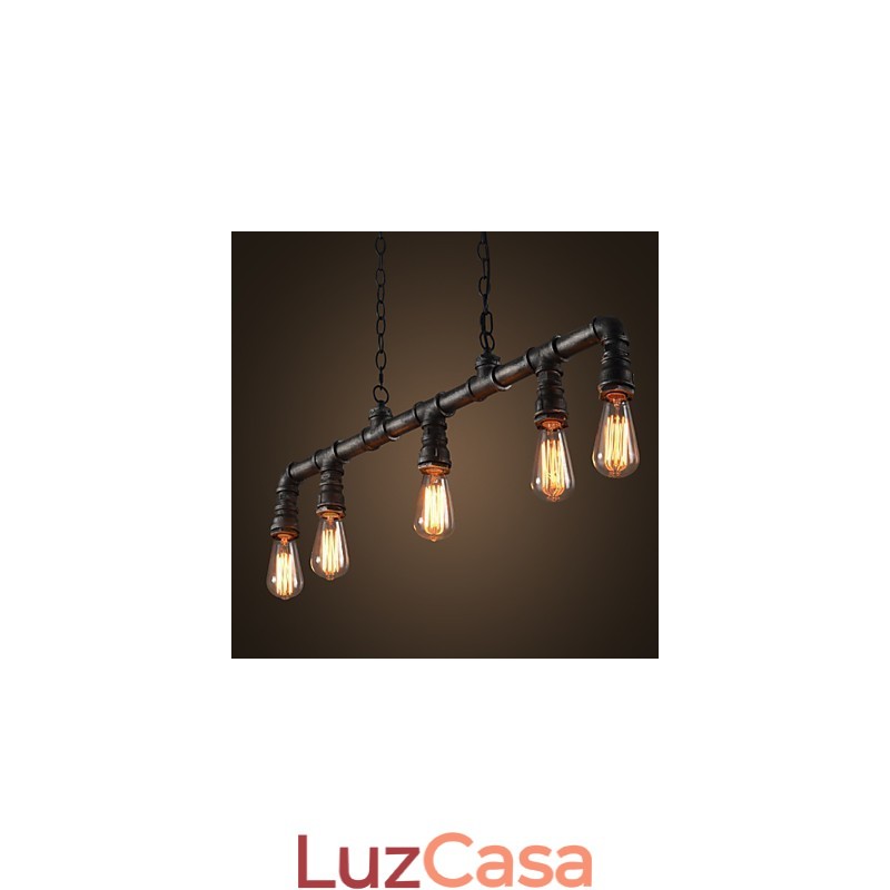 Luminárias pendentes estilo mini tradicional clássico metal