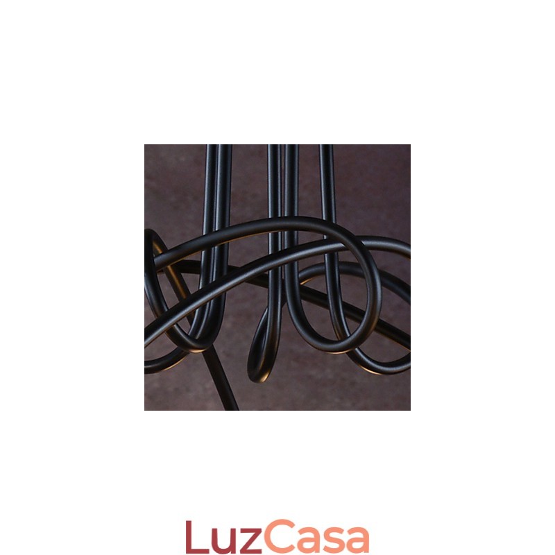 Luminárias pendentes modernas contemporâneas de metal