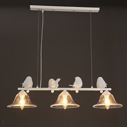 Luminária pendente de vidro moderna Luminária pendente simples Luminária pendente de café