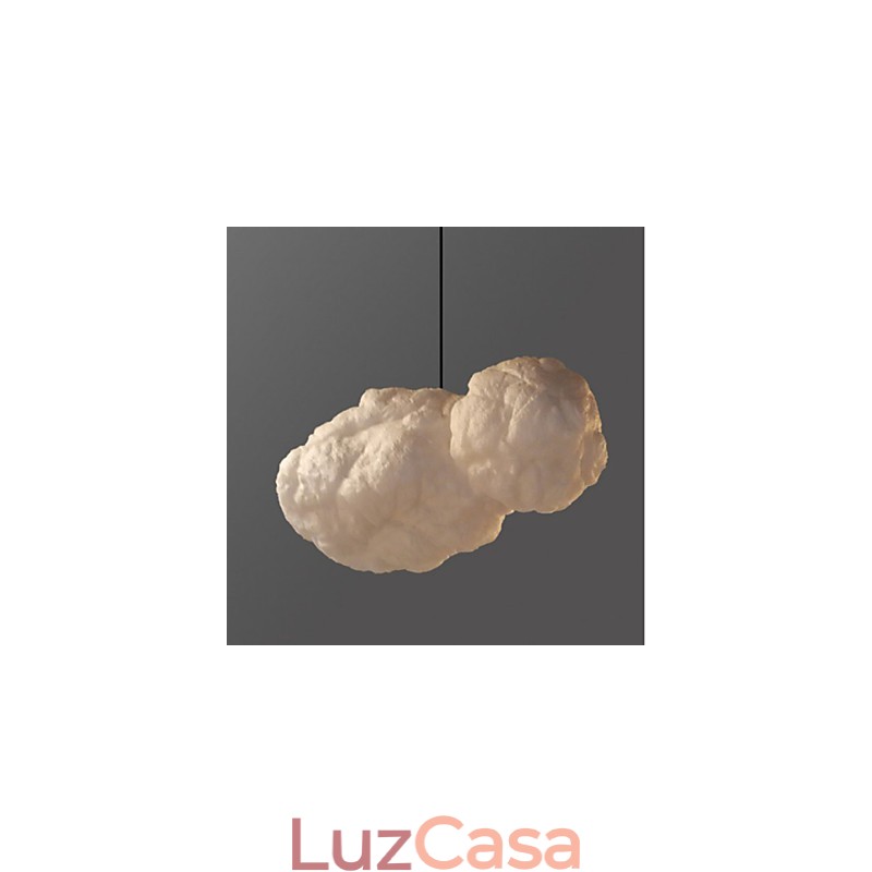 Luminária de algodão Leisure Cloud Pendant