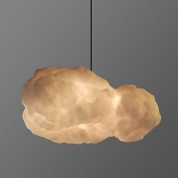 Luminária de algodão Leisure Cloud Pendant