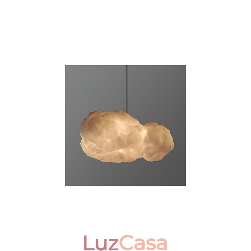 Luminária de algodão Leisure Cloud Pendant