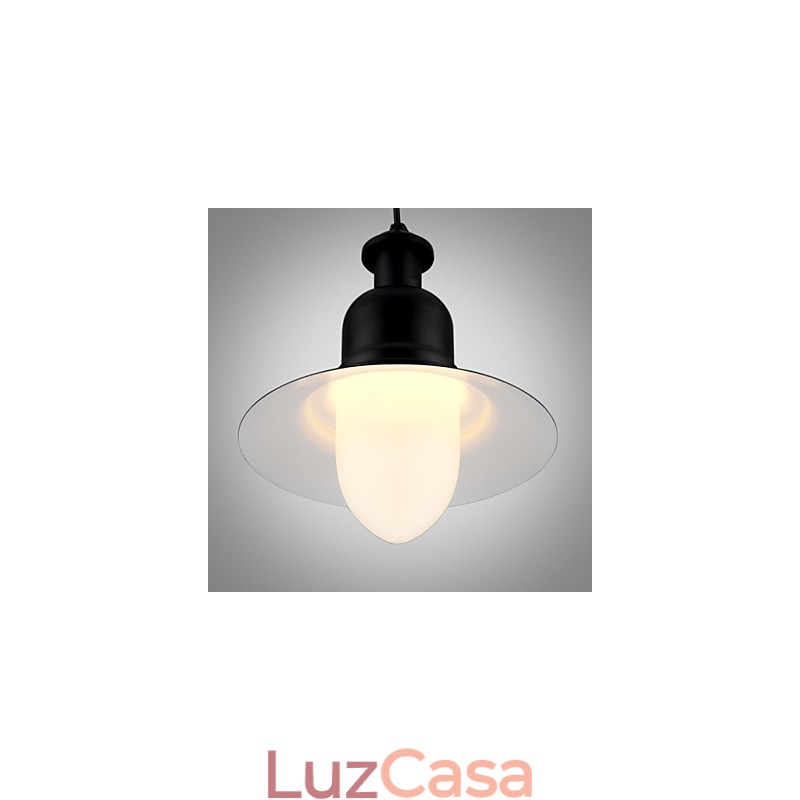 Luminárias pendentes 1 luz moderna simples artística