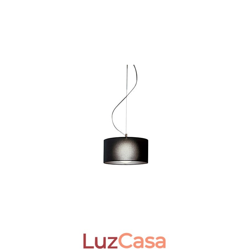 Luminária Pendente com Abajur Preto