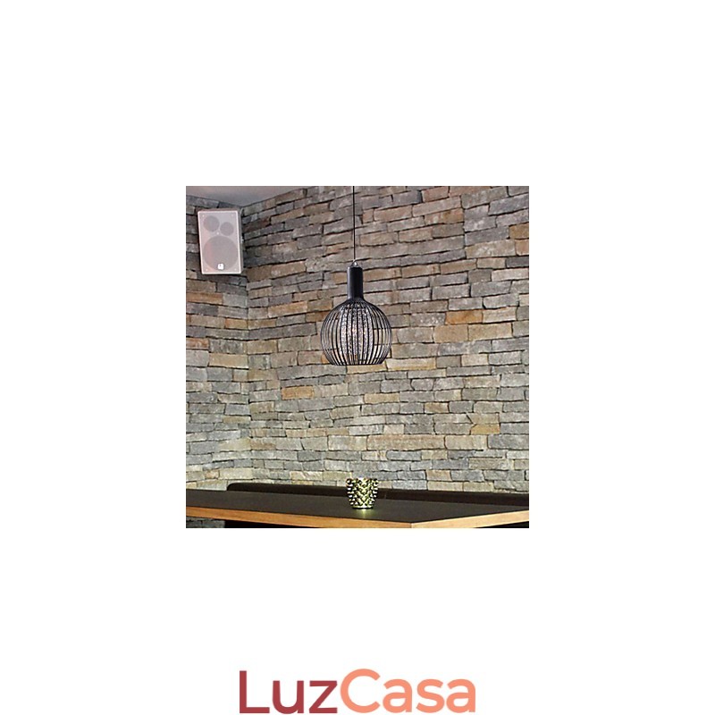 Luminária pendente moderna contemporânea de cristal estilo mini galvanizada