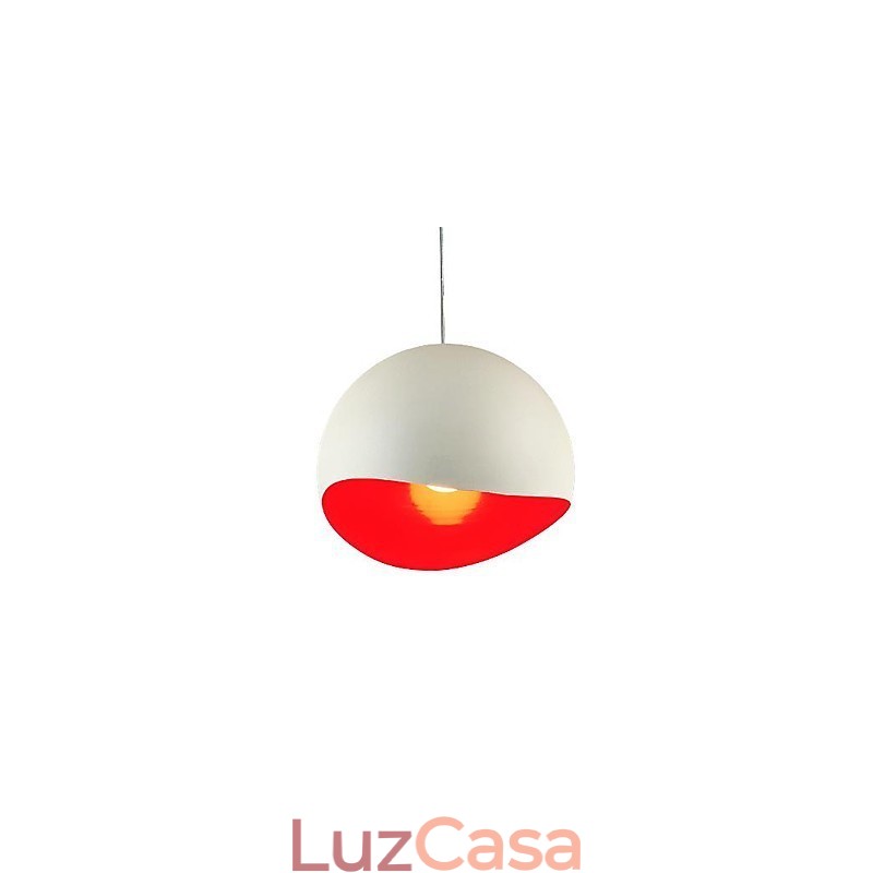 Luminária pendente de metal contemporânea moderna