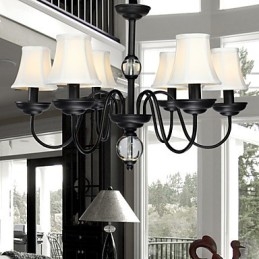 Lustre de Metal Contemporâneo Moderno