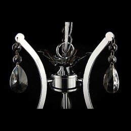 Lustre de Cristal com 3 Luzes em Metal